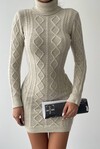 Livorna Turtleneck Mini Dress