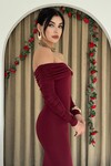 Maca Strapless Dress