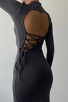 Major Back Tie Dress