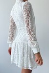 Messana Button Detailed Dress