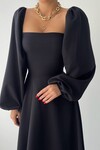 Nouna Balloon Sleeve Dress