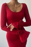 Perth Rose Detail Dress