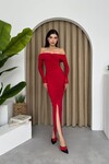 Polack Slit Dress