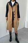 Renzo Camel Trench Coat