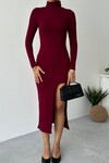 Ruby Deep Slit Dress