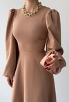 Sali Balloon Sleeve Dress