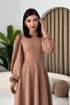 Sali Balloon Sleeve Dress