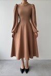 Sali Balloon Sleeve Dress