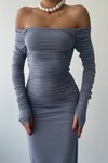 Vasco Madonna Draped Dress