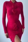 Wells Rose Detail Dress