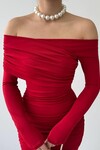 Tefs Strapless Dress