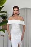 Cası Strapless Dress