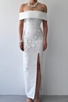 Cası Strapless Dress