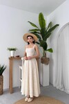 Cuper Flower Detailed Dress