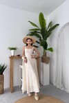 Cuper Flower Detailed Dress