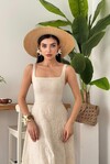 Cuper Flower Detailed Dress
