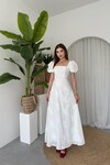 Graf Balloon Sleeve Dress