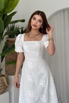 Graf Balloon Sleeve Dress