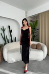Kadrin Gül Detaylı Elbise