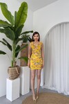 Lenisa Frilly Mini Dress