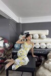 Met İp Askılı Elbise