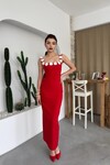 Ming Flower Detailed Dress