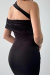Reta Çapraz Omuz Elbise