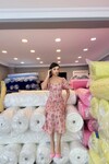 Rochelle Balloon Sleeve Dress
