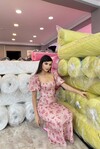 Rochelle Balloon Sleeve Dress