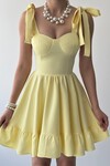 VERO SHOULDER TIE DRESS