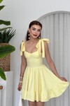 VERO SHOULDER TIE DRESS