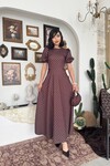 Agle Balloon Sleeve Dress