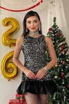 Nuvıa Pul Payet Elbise
