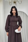 Overa Korsaj Detaylı Elbise