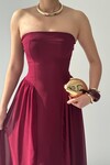 Reny Strapless Dress